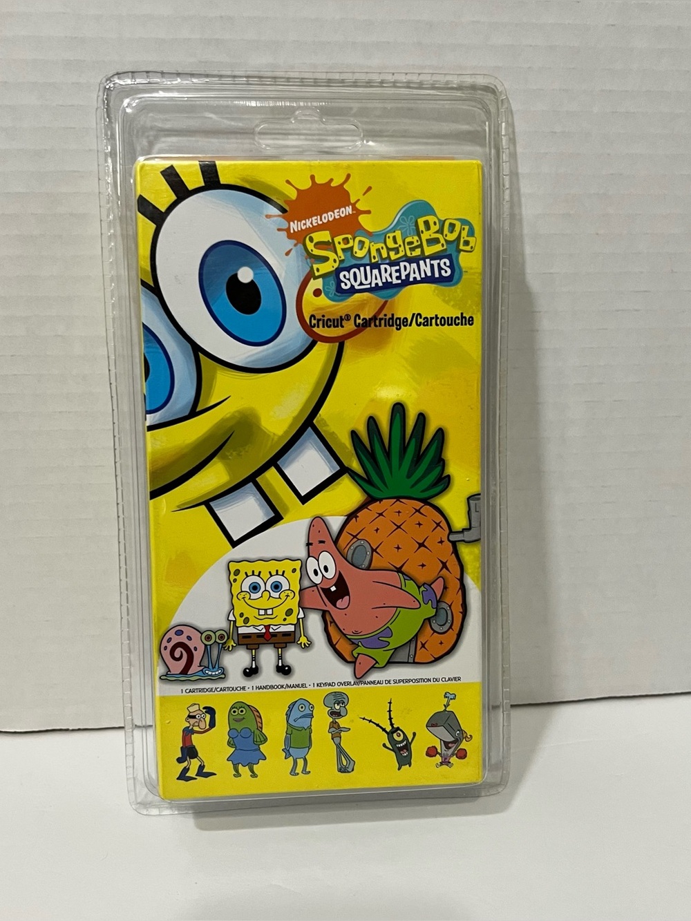 Nickelodeon Cricut Provo 29-0830 SpongeBob SquarePants New